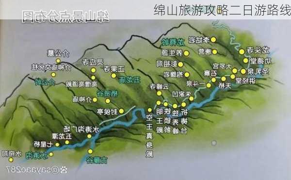 绵山旅游攻略二日游路线