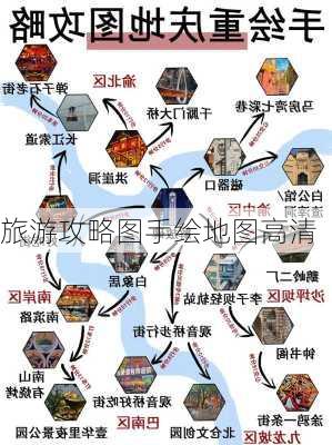 旅游攻略图手绘地图高清