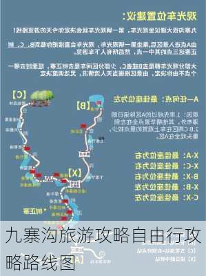 九寨沟旅游攻略自由行攻略路线图