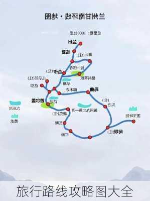 旅行路线攻略图大全