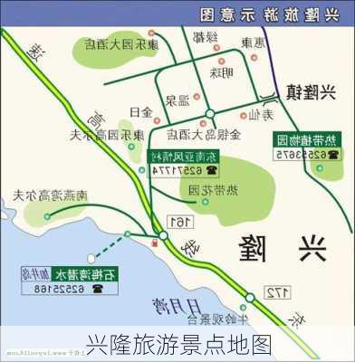 兴隆旅游景点地图