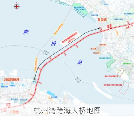 杭州湾跨海大桥地图