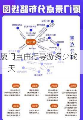 厦门自由行导游多少钱一天