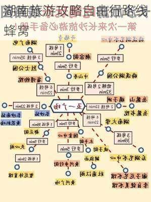 湖南旅游攻略自由行路线 蜂窝