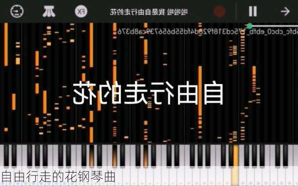 自由行走的花钢琴曲