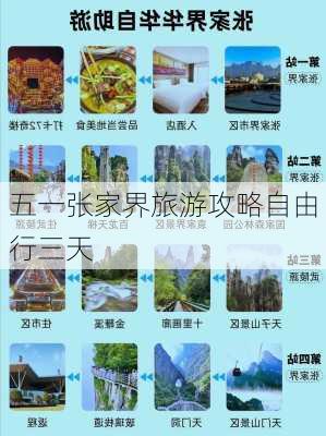 五一张家界旅游攻略自由行三天